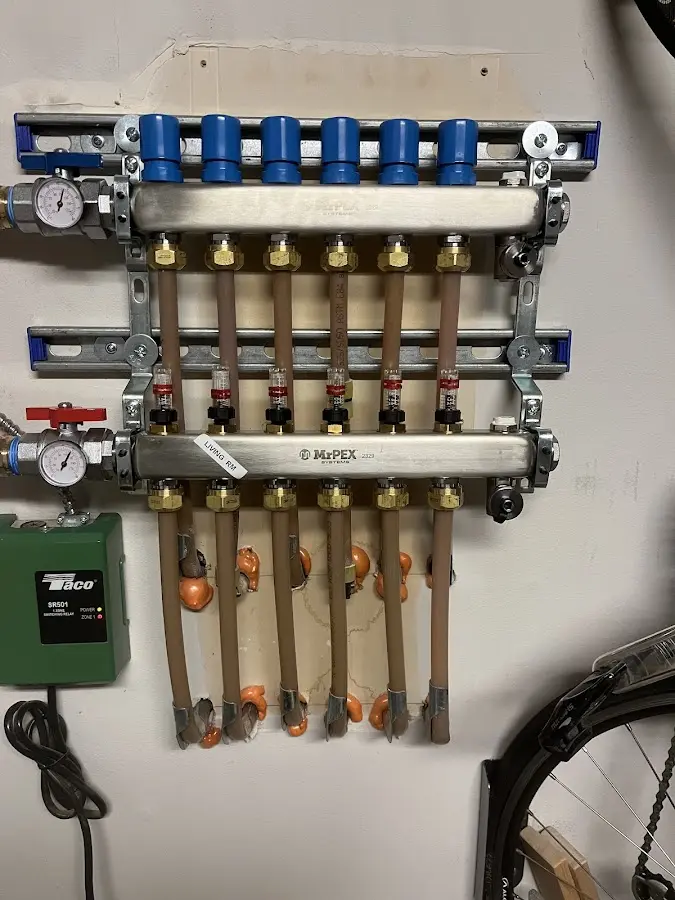 Plumber performing Leak Detection at a residential property in Anchorage